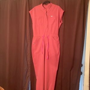 Figs Rafaela cargo scrub jumpsuit